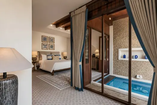 Aleenta Hua Hin Pranburi Luxury Resort Thailand Accommodation Garden Pool Suite(2)