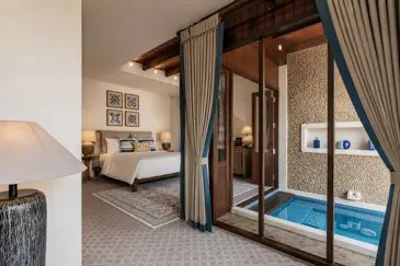 Aleenta Hua Hin Pranburi Luxury Resort Thailand Accommodation Garden Pool Suite(2)