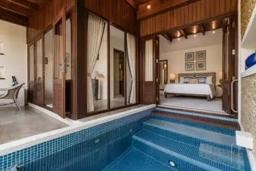 Aleenta Hua Hin Pranburi Luxury Resort Thailand Accommodation Garden Pool Suite(5)
