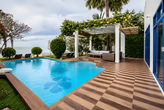 Aleenta Hua Hin Pranburi Luxury Resort Thailand Accommodation 4Bedrooms Beachfront Pool Villa(6)