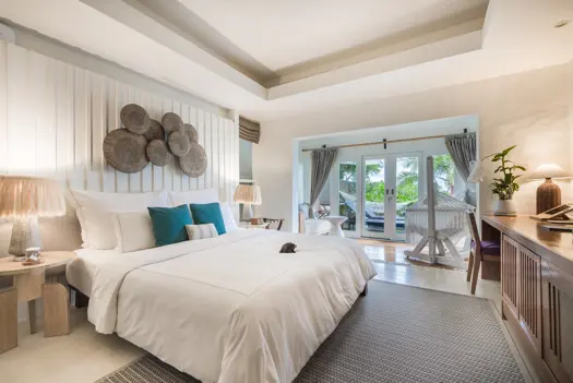 Aleenta Hua Hin Pranburi Beachfront Pool Access Suite Bedroom