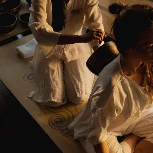 Aleenta Chiang Mai Luxury Resort Thailand Ayurah Wellness Sound Bath Dmalou DMFD0234