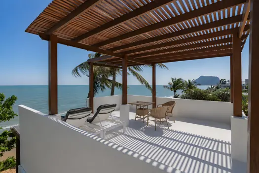Aleenta Hua Hin Pranburi Luxury Resort Thailand Accommodation Beachfront Rooftop Suite(7)