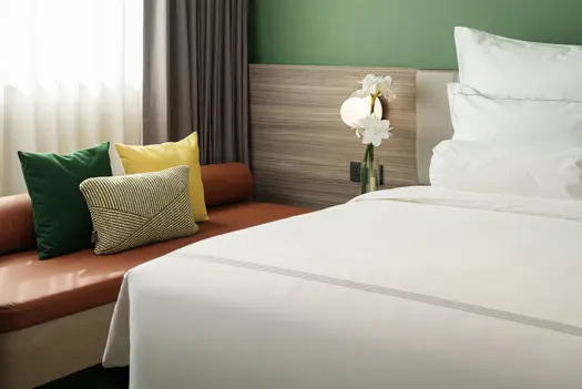 Akyra Bangkok Boutique Urban Hotel Accommodation King Bed DSC09459 Edit
