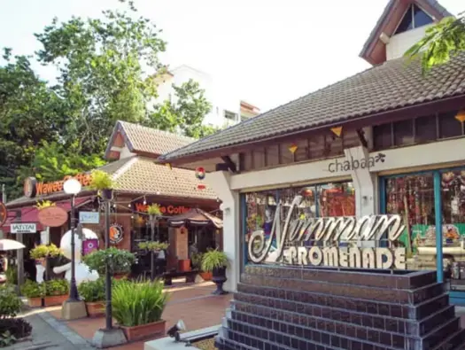 Trendy Nimmanhaemin Road in Chiang Mai