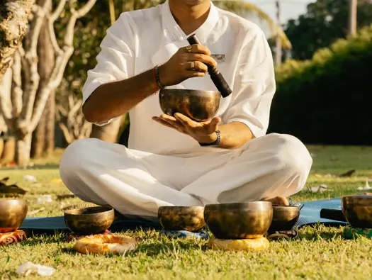 Aleenta Phuket Phang Nga Luxury Resort Thailand Ayurah Wellness Sound Bath MP L1009313