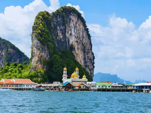 Koh Panyee Island in Phang Nga Bay