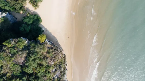 Aleenta Hua Hin Pranburi Luxury Resort Thailand Exterior Aerial DJI 0213