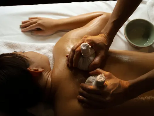 Aleenta Chiang Mai Luxury Resort Thailand Ayurah Wellness Treatments Herbal Dmalou DMFD1427