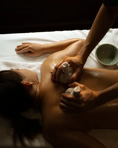 Aleenta Chiang Mai Luxury Resort Thailand Ayurah Wellness Treatments Herbal Dmalou DMFD1427
