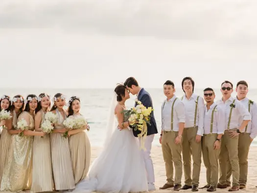 Beach Wedding Heaven in Thailand