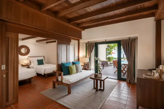 Aleenta Hua Hin Pranburi Luxury Resort Thailand Accommodation Frangipani Beachfront Pool Suite(2)