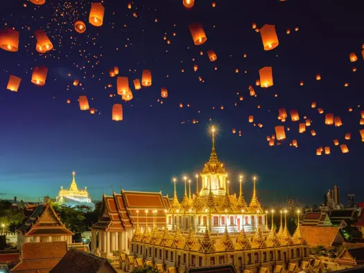 Loy Krathong “Festival of Lights” in Chiang Mai