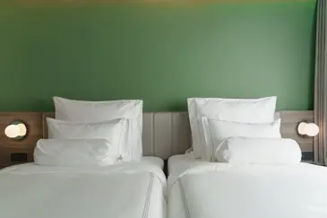 Akyra Bangkok Boutique Urban Hotel Accommodation Double Bed DSC09472