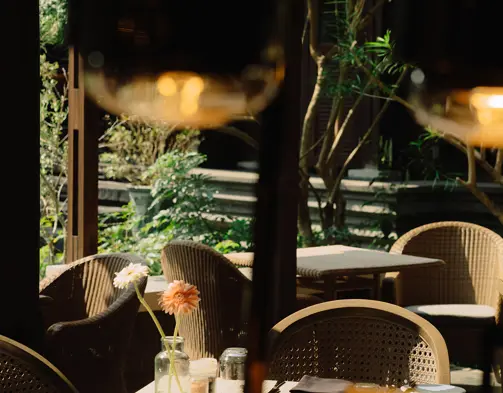 Aleenta Chiang Mai Luxury Resort Thailand The Garden Restaurant MP L1008792