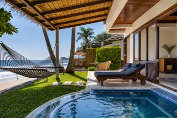 Aleenta Hua Hin Pranburi Luxury Resort Thailand Accommodation Beachfront Pool Suite(4)