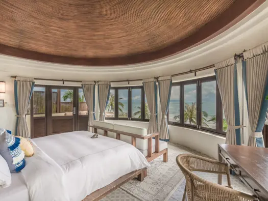 Aleenta Hua Hin Pranburi Ocean View Penthouse Bedroom Sea View