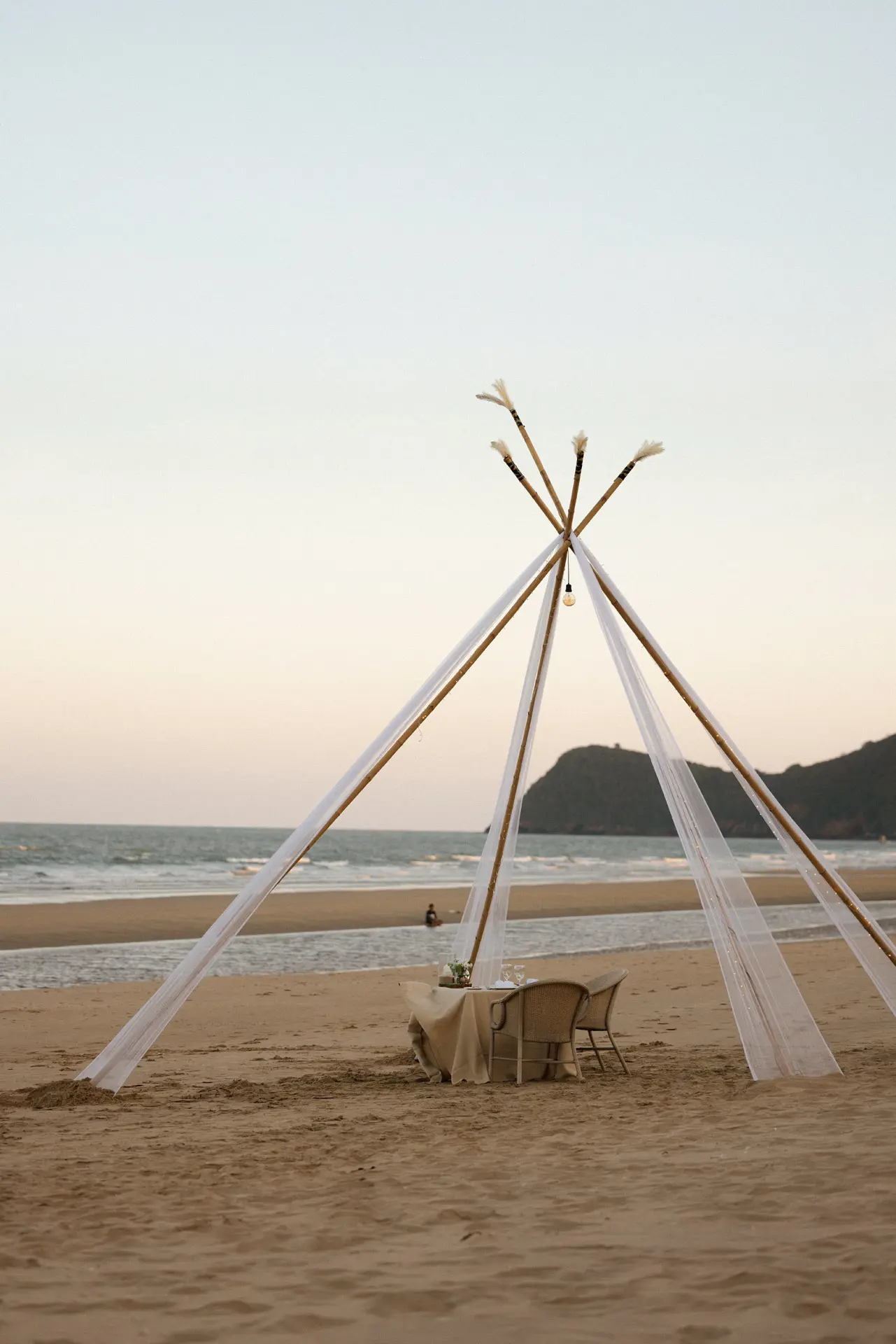 Aleenta Hua Hin Pranburi Luxury Resort Thailand Beach Romantic Dinner Dmalou SL IMG 3106