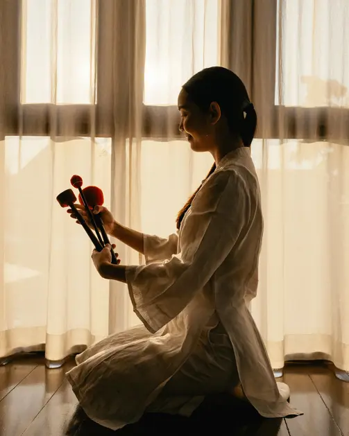 Aleenta Chiang Mai Luxury Resort Thailand Ayurah Wellness Sound Bath MP L1007007