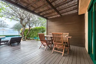 Aleenta Hua Hin Pranburi 2 Bedroom Frangipani Beachfront Pool Access Suite Terrace Sea View