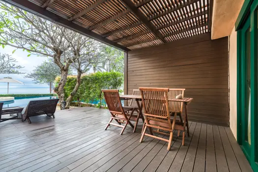 Aleenta Hua Hin Pranburi 2 Bedroom Frangipani Beachfront Pool Access Suite Terrace Sea View