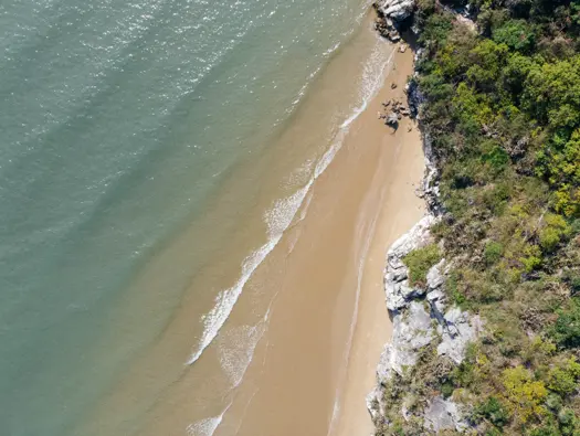 Aleenta Hua Hin Pranburi Luxury Resort Thailand Exterior Aerial DJI 0180