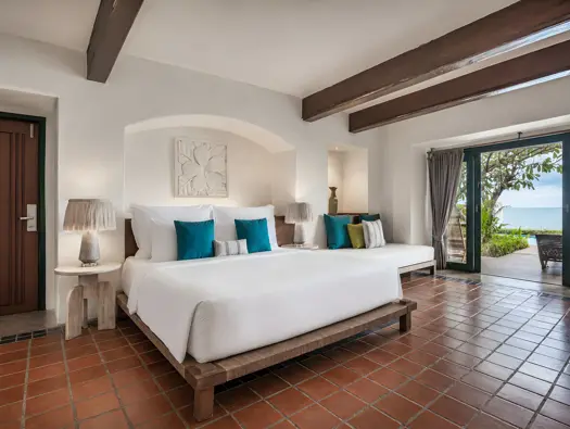 Aleenta Hua Hin Pranburi Luxury Resort Thailand Accommodation Beachfront Pool Access Suite