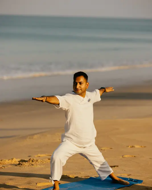 Aleenta Phuket Phang Nga Luxury Resort Thailand Ayurah Wellness Beach Yoga MP 0H5A3538