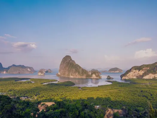 Islands in Phang Nga Bay