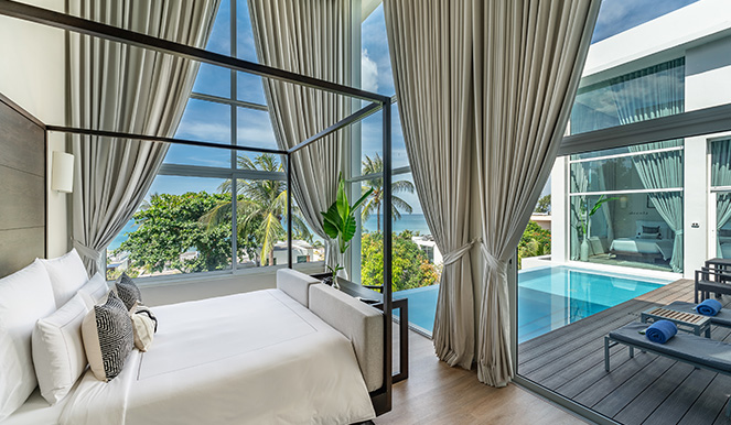 2 Bedroom Ocean View Pool Residence