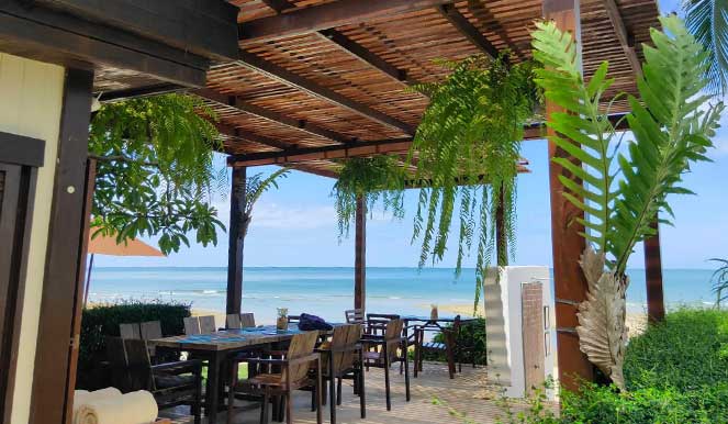 Aleenta Café de la plage de Hua Hin