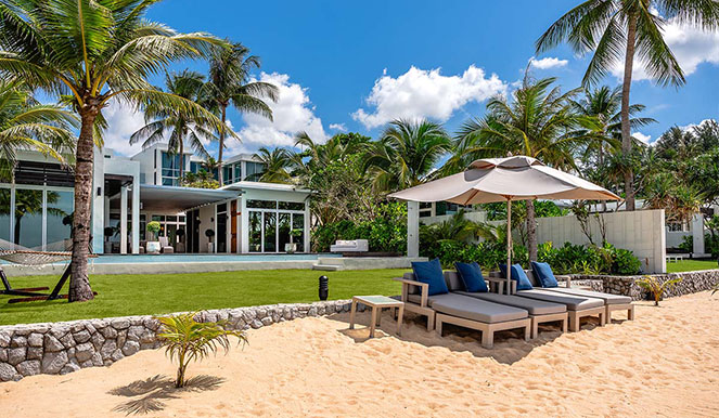 Villa de plage 4 chambres Aleenta Phuket