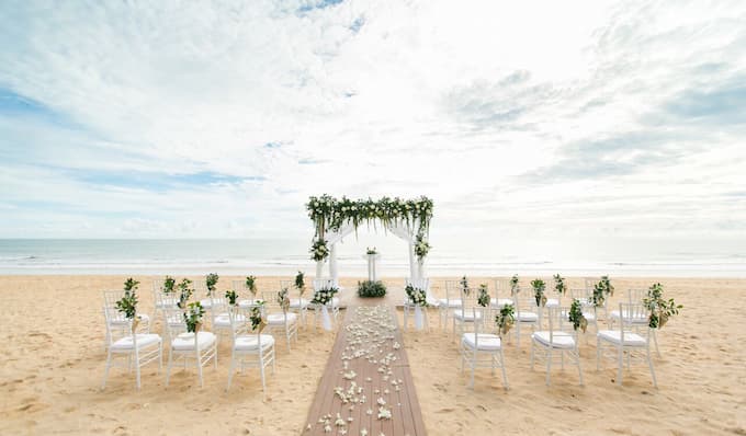 Aleenta Phuket Beach Wedding & Cérémonie - Aleenta Resorts