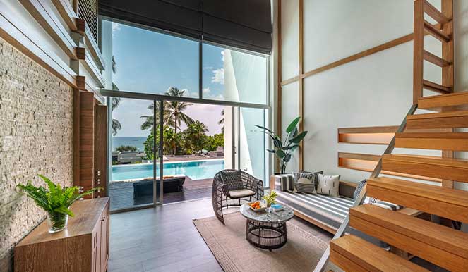 Aleenta Phuket Loft avec vue sur l'océan