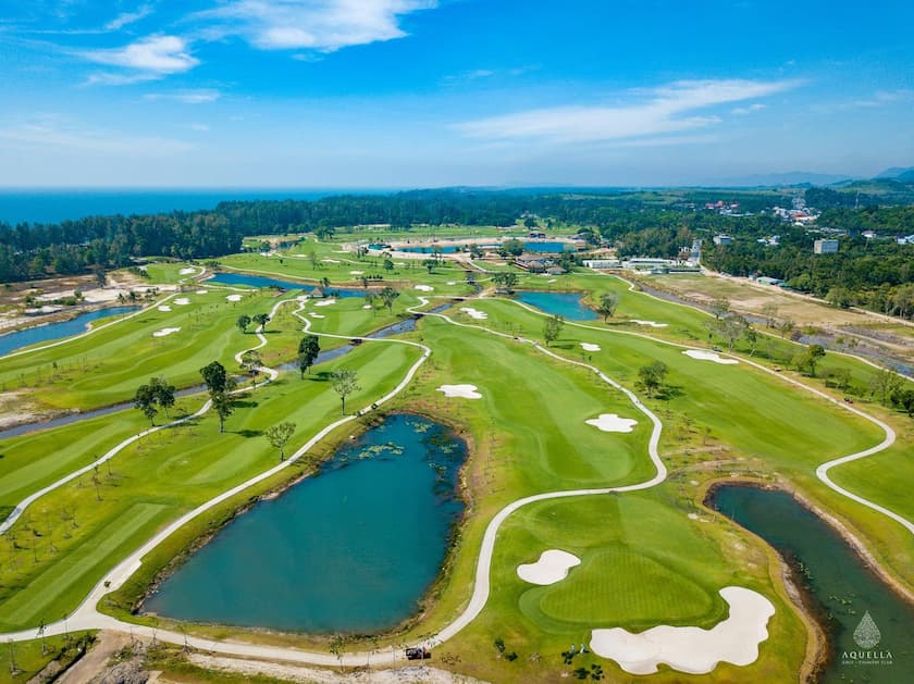 Aquella Golf & Country Club - Aerial View - Aleenta Phuket Resort & Spa