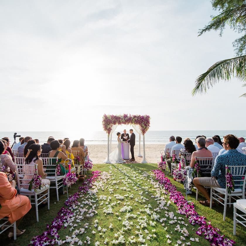 泰国天堂海滩婚礼 - Aleenta Phuket Resort & Spa