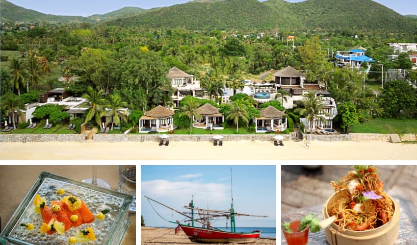 Land to Sea Dining - Aleenta Restaurants - Aleenta Hua Hin Resort & Spa