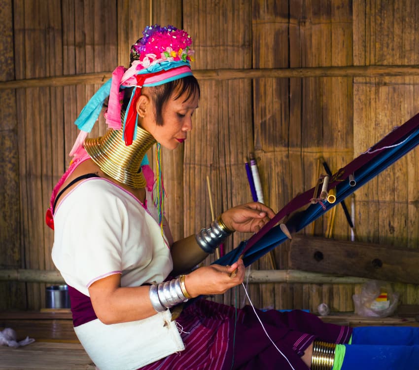 Long Neck Karen Hill Tribe - Aleenta Retreat Chiang Mai