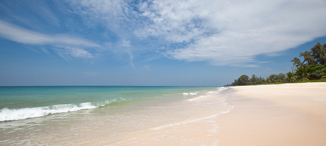 Natai Beach in phang Nga Phuket