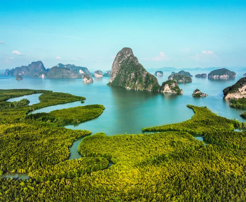 Phang Nga Bay Skywalk bei Samet Nangshe – Aleenta Phuket Resort & Spa