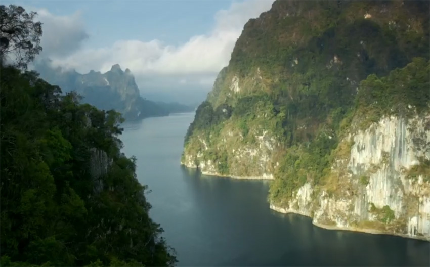 Scenery in Phang Nga Bay