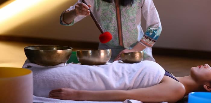 Sound Therapy with Tibetan Signing Bowls - Aleenta Hua Hin Resort & Spa