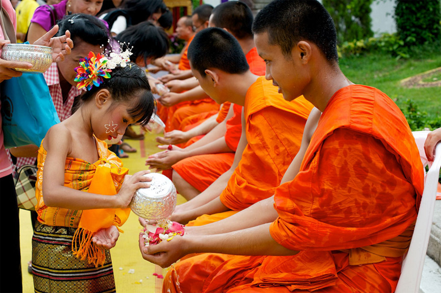 Traditional Songkran Festival in Phuket