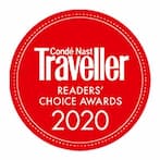 Travellers Readers Choice 2020 - Conde Nast Award