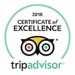 Tripadvisor-Zertifikat für Exzellenz 2018