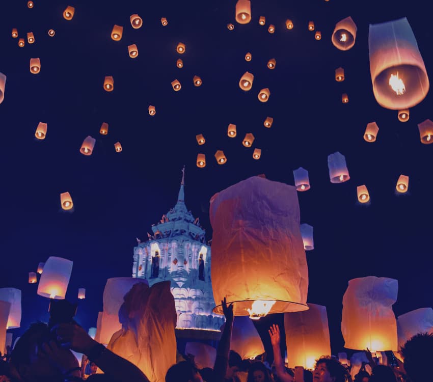 Experience Yi Peng Festival in Chiang Mai - Aleenta Retreat Chiang Mai