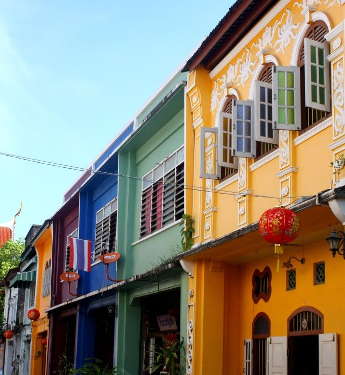 Krabi Road in Old Town Phuket