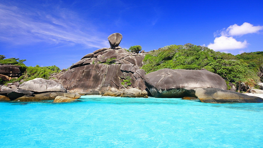 Similan Island.